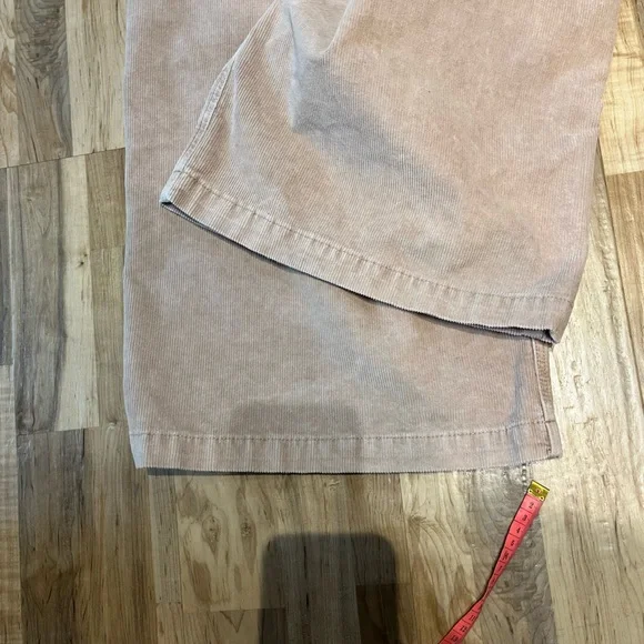 American Eagle Stretch Corduroy Low Rise Baggy Wide Leg Pants - Picture 4 of 12